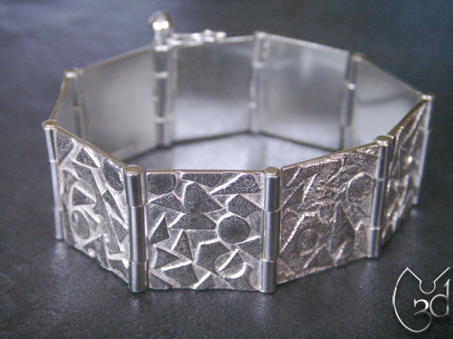 Silver Fused Bracelet
